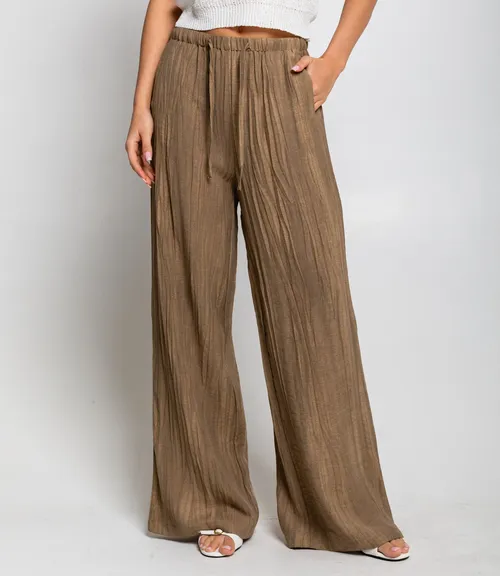 Брюки #ОКТ095015, коричневый