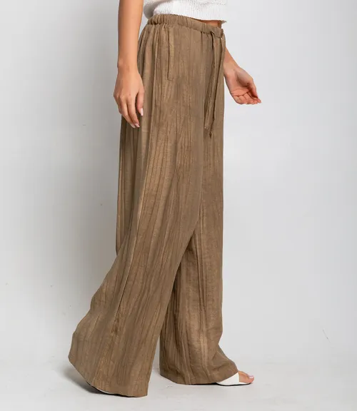 Брюки #ОКТ095015, коричневый