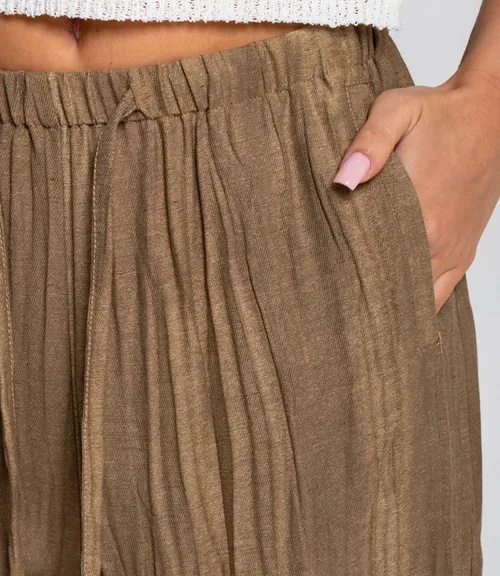 Брюки #ОКТ095015, коричневый