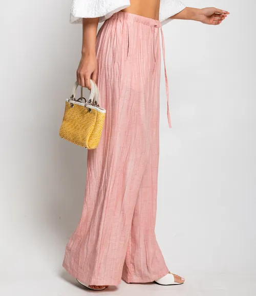 Брюки #ОКТ095015, пудровый