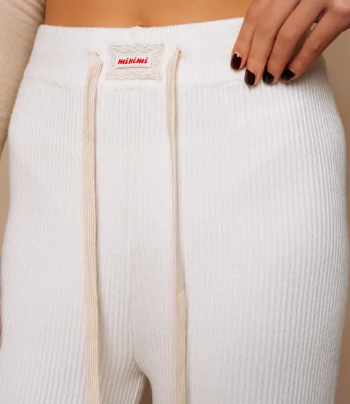 Брюки #КТ2199, молочный