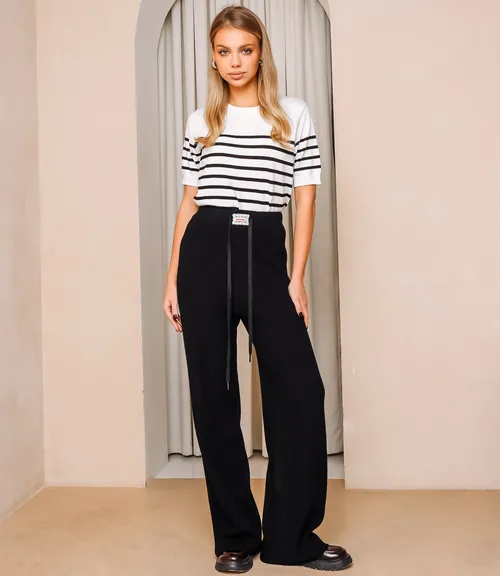 Брюки #КТ2199, чёрный