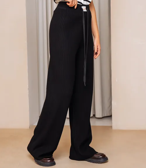 Брюки #КТ2199, чёрный