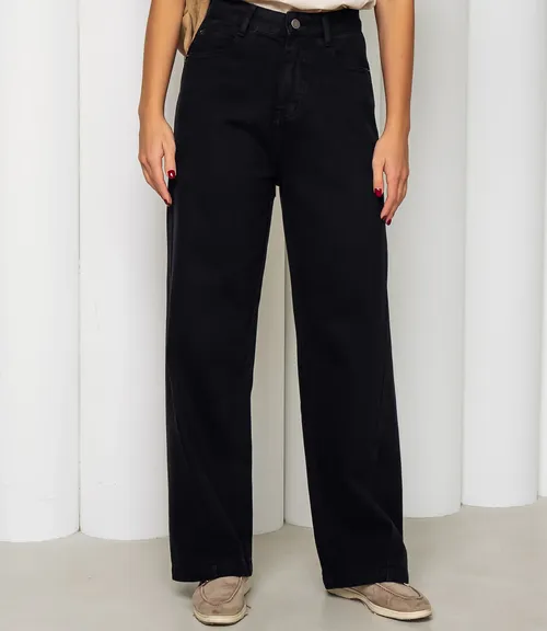 Джинсы #КТ6257, чёрный