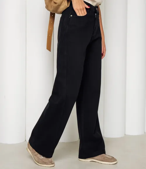 Джинсы #КТ6257, чёрный