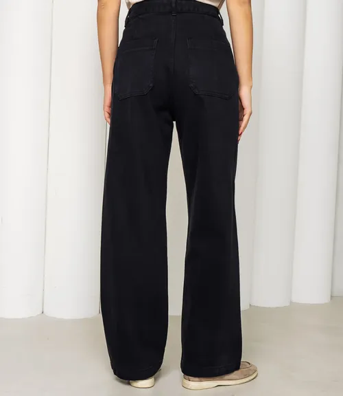 Джинсы #КТ6257, чёрный