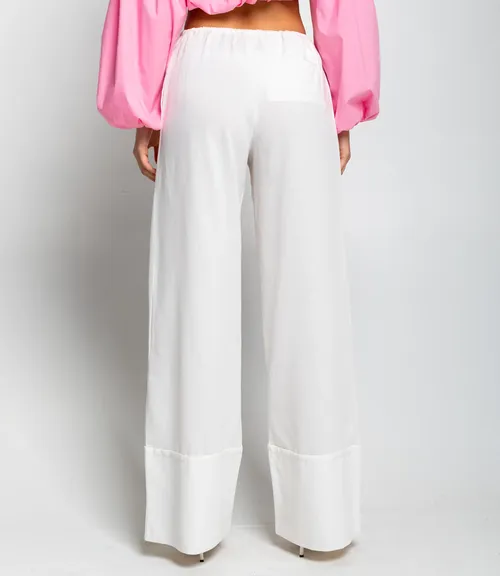 Брюки #ОКТ095016, молочный