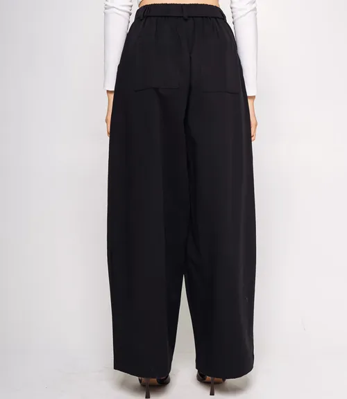 Брюки #КТ71020, чёрный