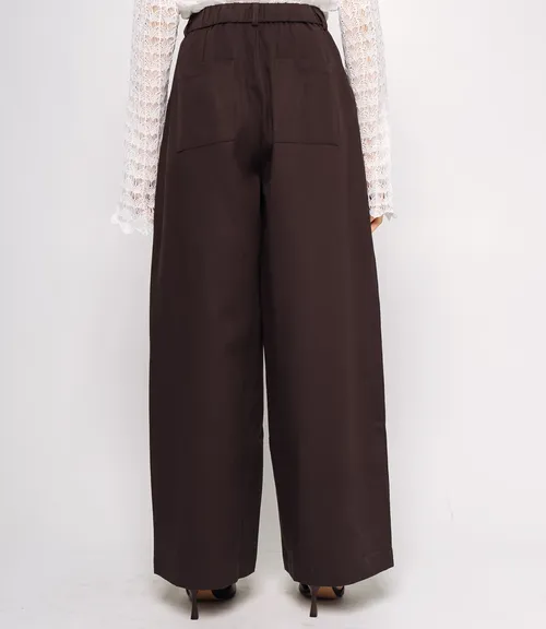 Брюки #КТ71020, шоколадный