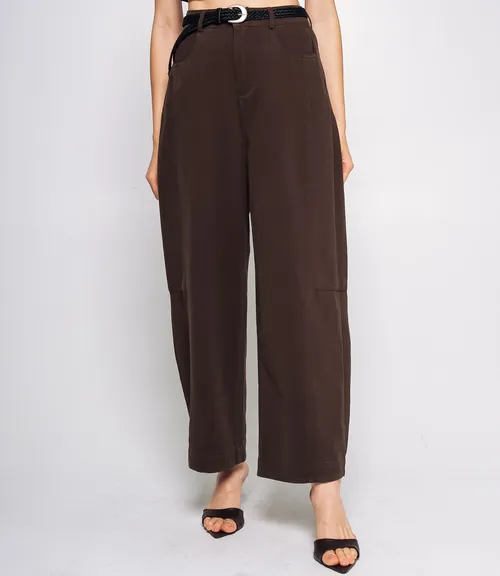 Брюки #КТ6680, шоколадный