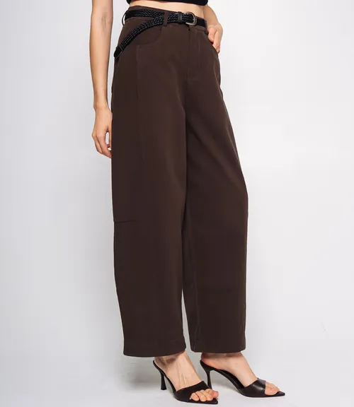 Брюки #КТ6680, шоколадный