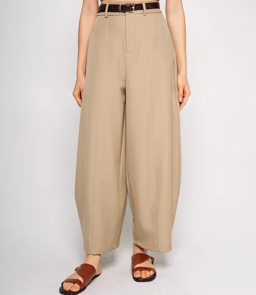 Брюки #КТ0966, бежевый