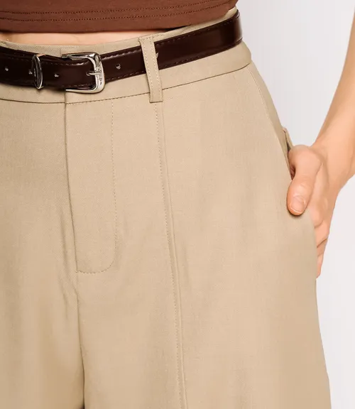 Брюки #КТ0966, бежевый