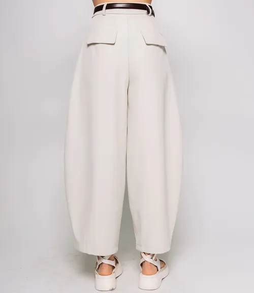 Брюки #КТ0966, светло-бежевый