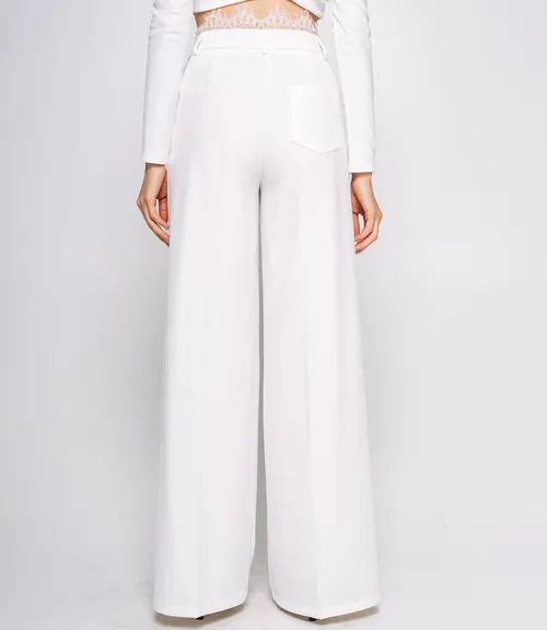 Брюки #КТ16580, белый