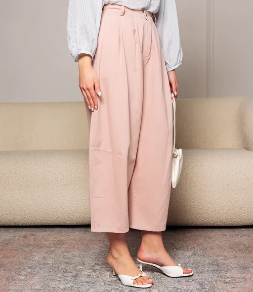 Брюки #КТ5203, пудровый