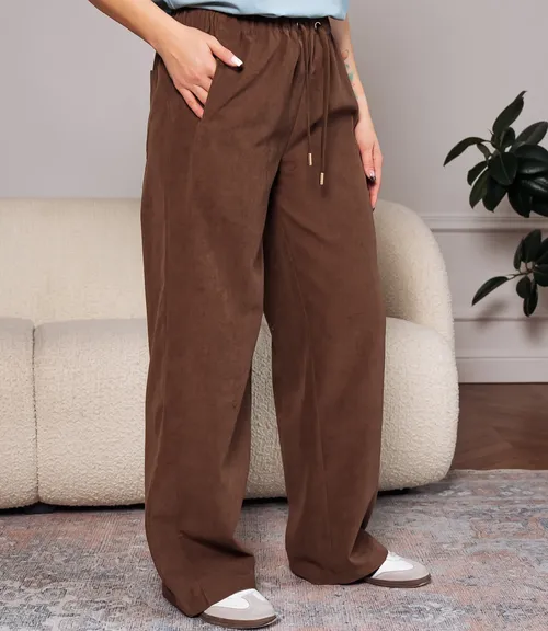 Брюки #ОКТ165005, коричневый