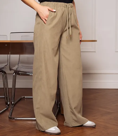 Брюки #ОКТ165005, бежево-серый