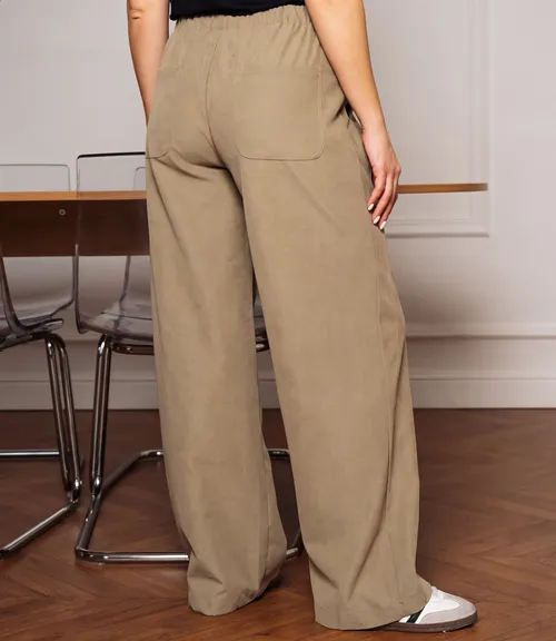 Брюки #ОКТ165005, бежево-серый