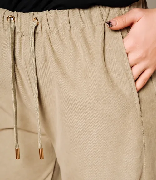 Брюки #ОКТ165005, бежево-серый