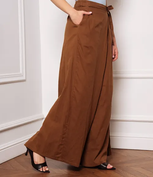 Брюки #КТ88693, коричневый