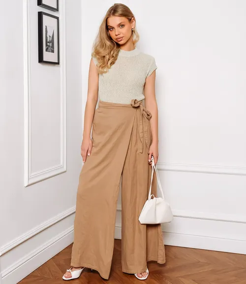 Брюки #КТ88693, бежевый