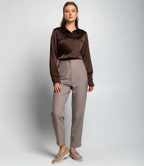 Брюки #ОКТ165002, бежевый