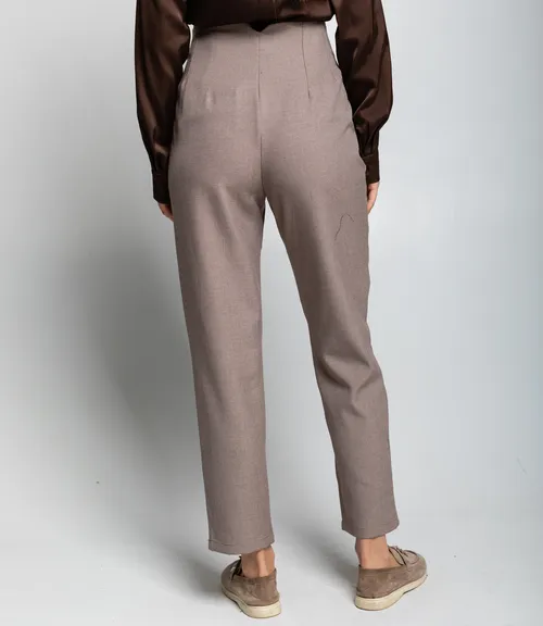 Брюки #ОКТ165002, бежевый