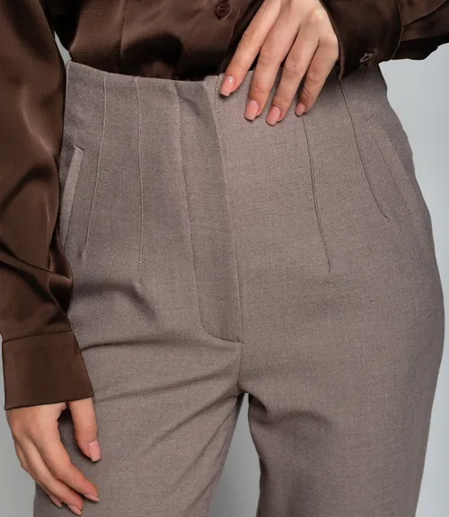 Брюки #ОКТ165002, бежевый