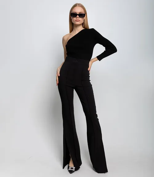 Брюки #БШ1695, чёрный - фото 1