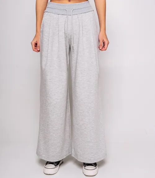 Спортивные брюки #КТ2526 (1), серый меланж