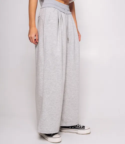 Спортивные брюки #КТ2526 (1), серый меланж