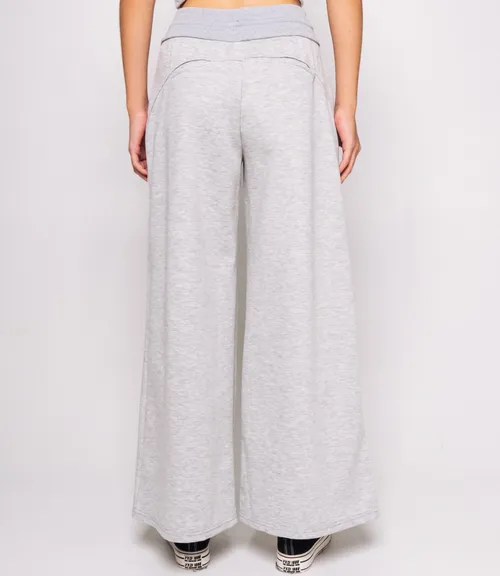 Спортивные брюки #КТ2526 (1), серый меланж