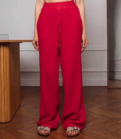 Брюки #ОКТ265001, красный