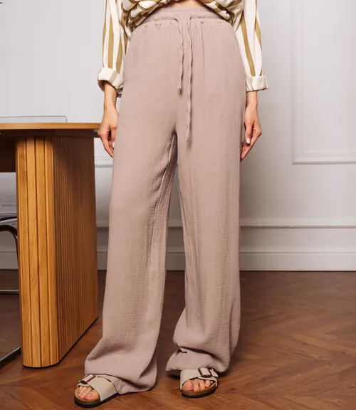 Брюки #ОКТ265001, бежево-серый