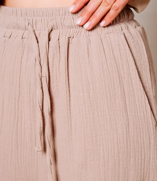 Брюки #ОКТ265001, бежево-серый