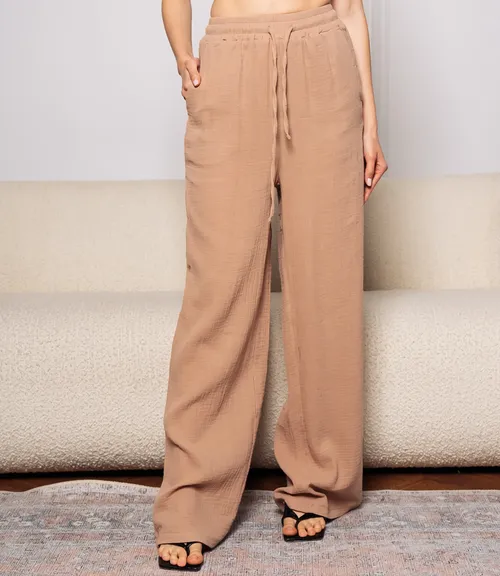 Брюки #ОКТ265001, бежевый