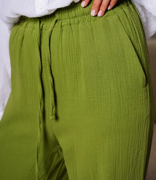 Брюки #ОКТ265001, салатовый