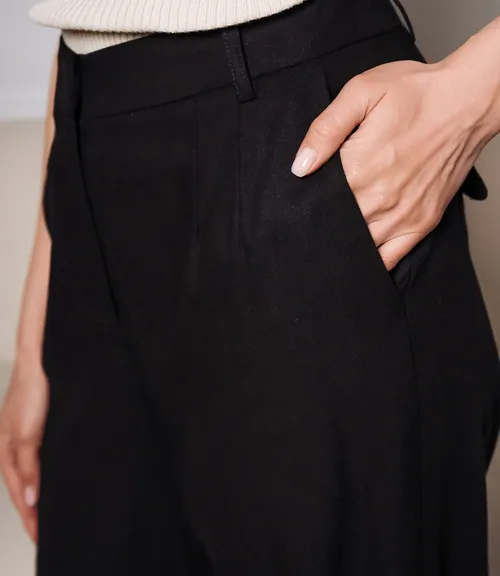 Брюки #ОКТ215007, чёрный