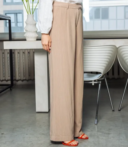 Брюки #ОКТ245001, бежевый