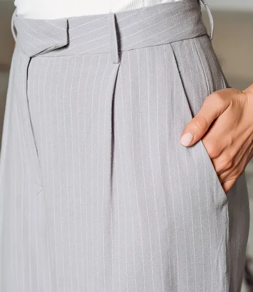 Брюки #ОКТ245001, серый