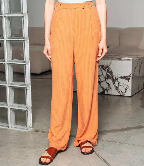 Брюки #ОКТ245001, оранжевый