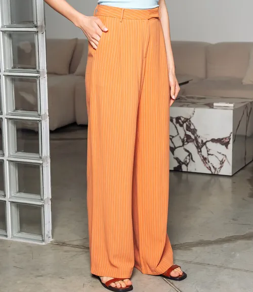 Брюки #ОКТ245001, оранжевый