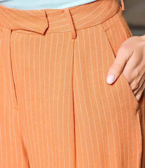 Брюки #ОКТ245001, оранжевый