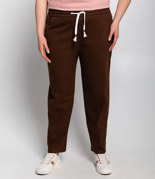 Брюки #КТ2610 (1), шоколадный