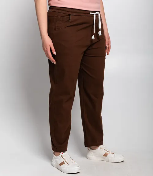 Брюки #КТ2610 (1), шоколадный