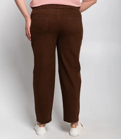 Брюки #КТ2610 (1), шоколадный