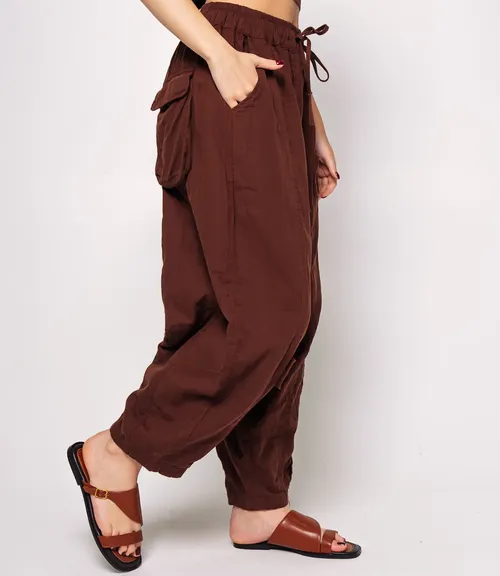 Брюки #КТ2156 (1), шоколадный