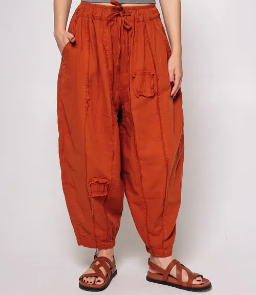 Брюки #КТ2156 (1), светло-терракотовый