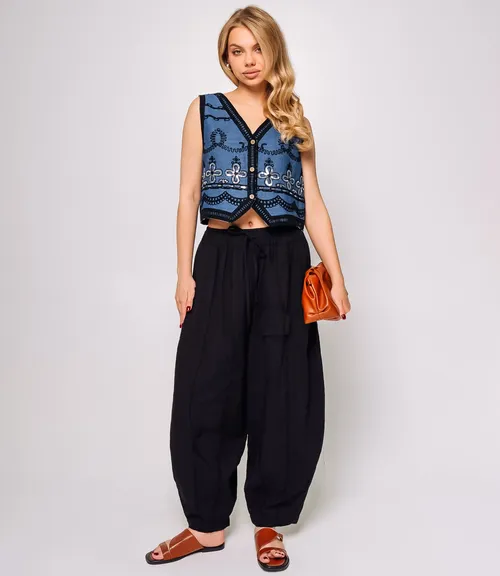 Брюки #КТ2156 (1), чёрный